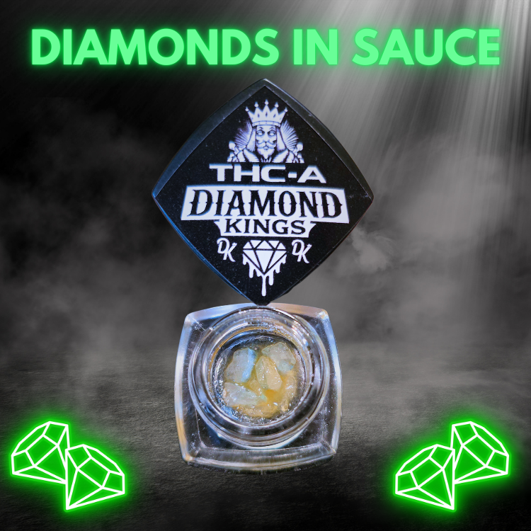 Diamond and sauce